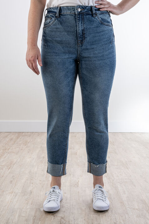 Smooth 5-Pocket Jeans, Denim, original